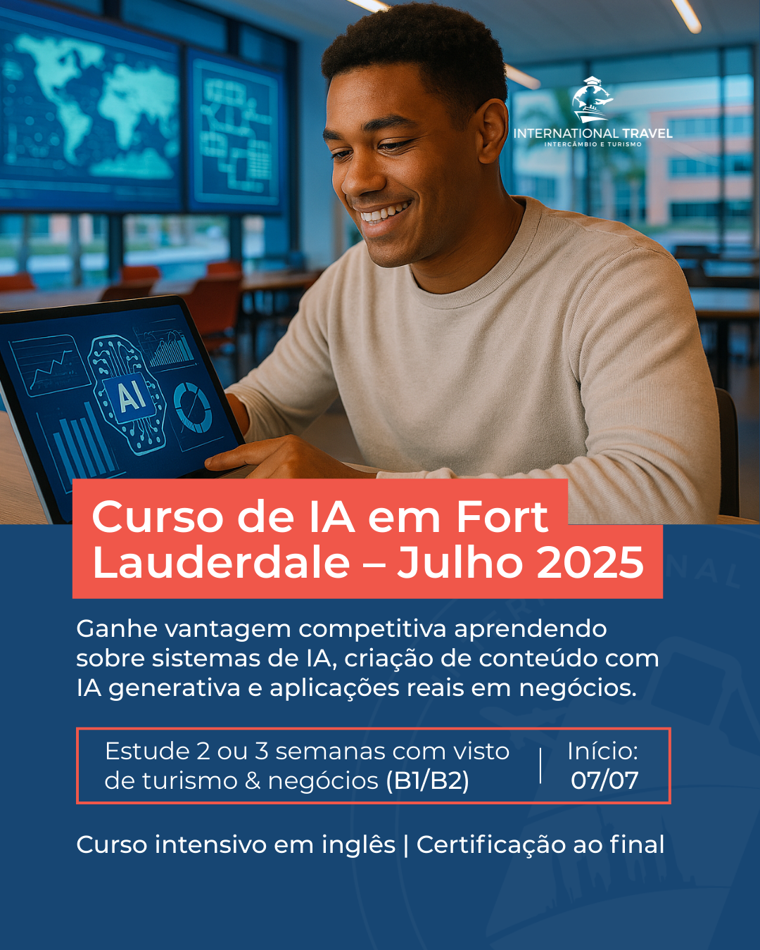 Curso de Inteligência Artificial em Fort Lauderdale – Julho de 2025