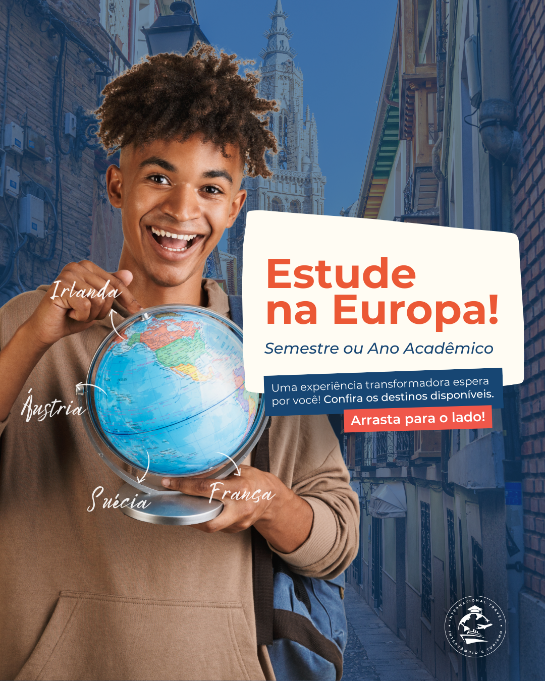 High School na Europa – Itália, Espanha ou França