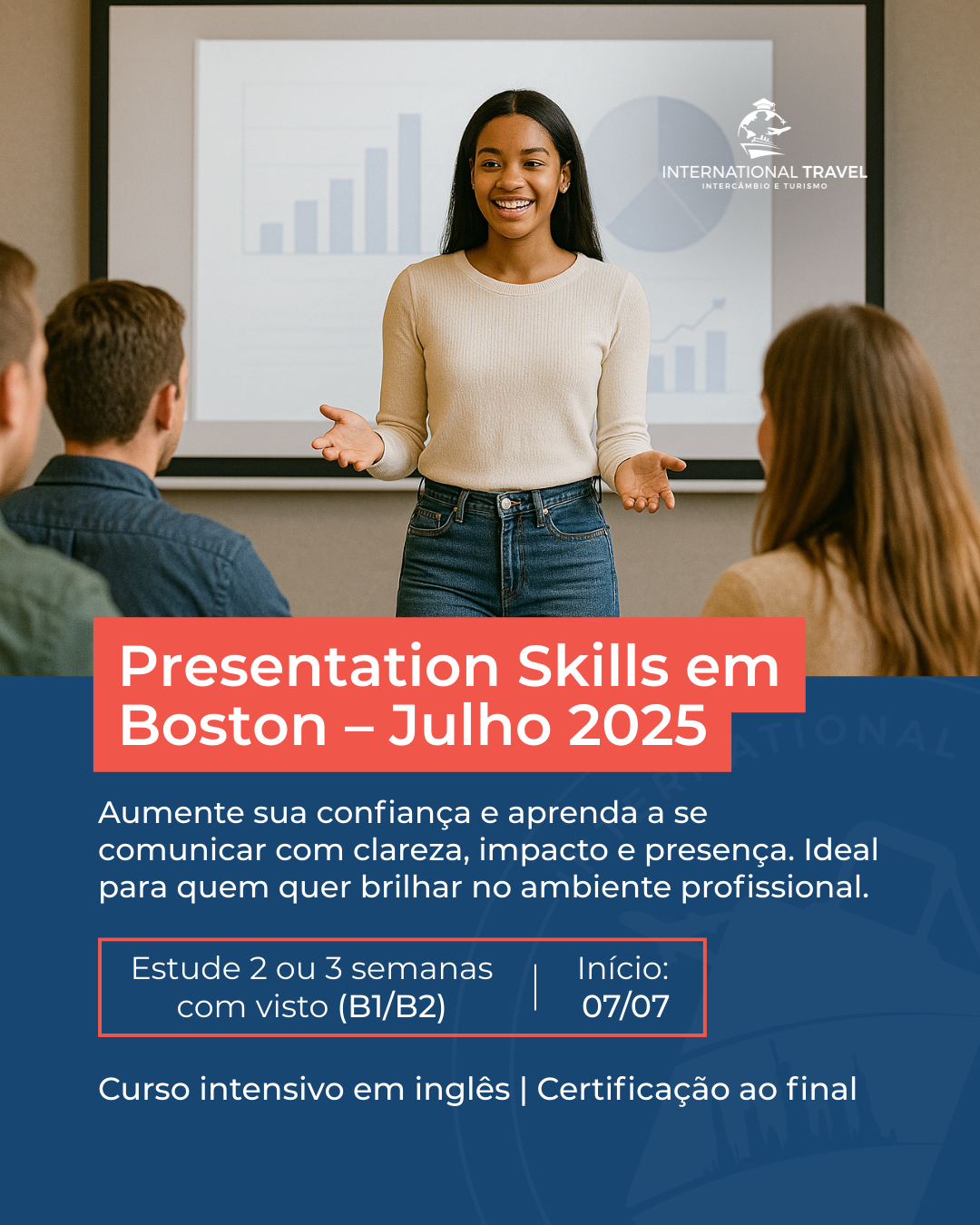 Inglês Intensivo em Boston